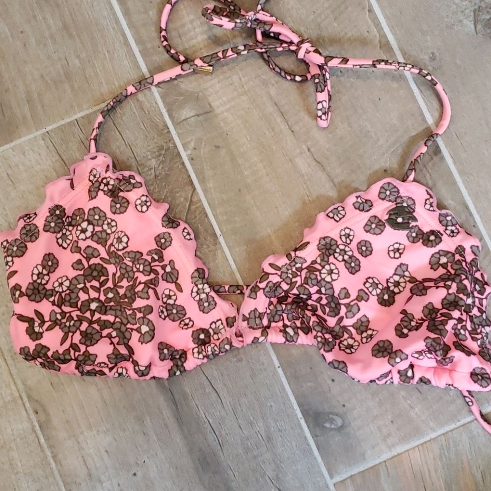 💖Billabong triangle bikini top S